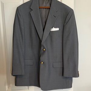 Elegant Charcoal Men's Blazer